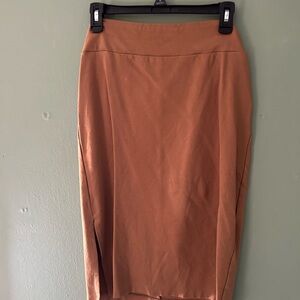 Elegant Tan Skirt